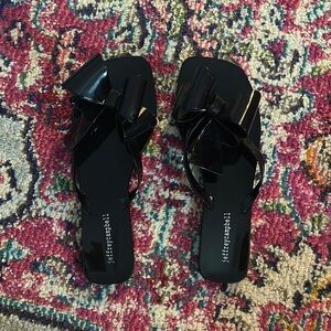 Jeffrey Campbell Jelly Bow Sandals